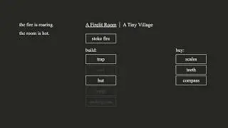 A DARK ROOM (Cosy text adventure)