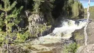26 секунд восторга. Водопад Кивач