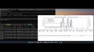 vibe-coding of nvtop-like python application by VS-Code + CLINE, running on WSL2/Ubuntu