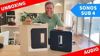 Sonos Sub Gen 4 Unboxing - New Sonos Subwoofer for 2024