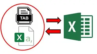 How to convert a CSV, tab or text file into Excel format