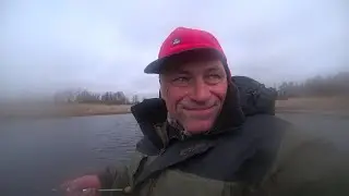 хорошая рыбалка в плохую погоду. Река Ермиловка. Ермиловская бухта. 25.04.24.
