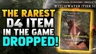 The Rarest Item in Diablo 4 Just Dropped
