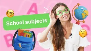 School subjects in English in a MINUTE 📚| All Right 💜