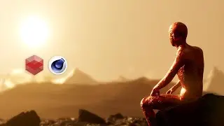 Man On A Rock - Cinema 4D R26 / Redshift / After Effects [Full Tutorial Soon]
