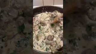 Куриная печень по-строгановски🔥Быстро, просто и очень вкусно😍