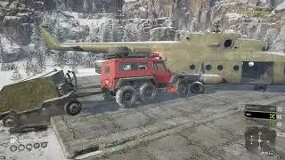 Snowrunner Lake Kovd(Forgotten Prototype)Deliver to the Harbor Village,Prototype Exploration Unit 4
