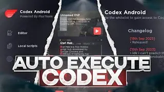 AUTO EXECUTE CODEX | АВТОМАТИЧЕСКИЙ ЗАПУСК СКРИПТА | Script Blox Fruits | MOBILE & PC
