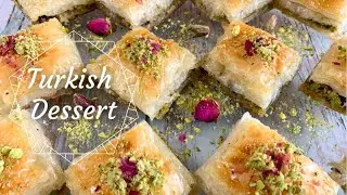 The Easiest and Most Delicious Turkish Dessert with only 4 Ingredients | BAKLAVA | Ramadan Special