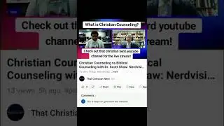 What is Christian Counseling?: Psychology 48