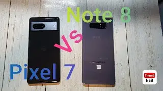 Google Pixel 7 Vs Samsung Note 8 Speed Test Comparison