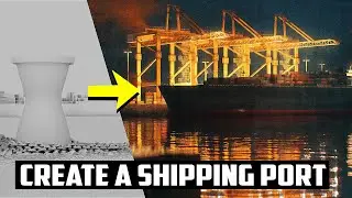 How To Create a Shipping Port (Blender Art Breakdown)