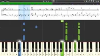 Taio Cruz - Higher ft. Kylie Minogue - Piano tutorial and cover (Sheets + MIDI)