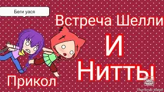 Встреча Нитты и Шелли (прикол)