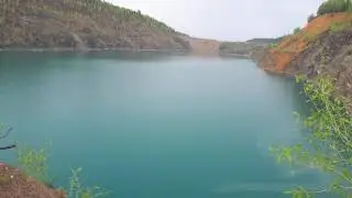 Голубое озеро Пермский край