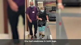 Cristina Recovers from Transverse Myelitis – Spinal Cord Inflammation