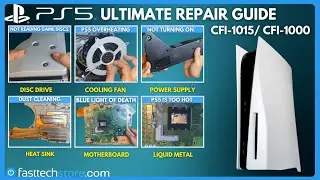 PS5 Disc Edition (CFI-1015 / CFI-1000) Disassembly, Reassembly and Repair Guide