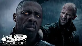 Jason Statham & Dwayne Johnson Fight Cyborg Idris Elba | Hobbs & Shaw | Science Fiction Station