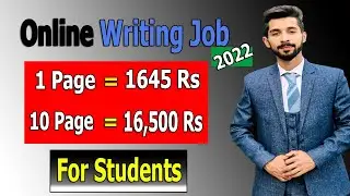 Online Writing Jobs At Home For Students At Writerbay 2022 || Easy to Work