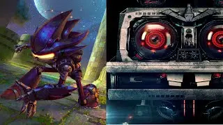 Friday Night Funkin Mecha Killer -  Cyber Killer but Mecha Sonic Sings It