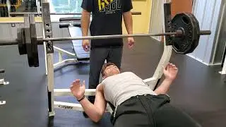 14 Year Old Benches 265LBS