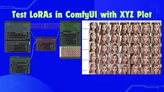 Test LoRAs with X/Y Plot in ComfyUI