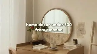 Home decor under 500 from amazon 🏡🌲 | #aesthetic #amazonfinds #homedecor #under500