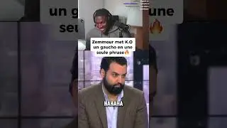 Zemmour knocks out a leftist in a single sentence! 