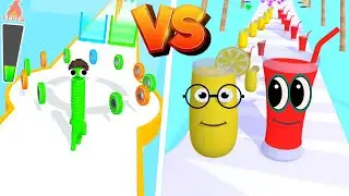 🚀 Juice Run ❎ Long Neck Run  Gameplay iOS,Android Walkthrough Max Level Pro Mobile Game 3GKN4HD