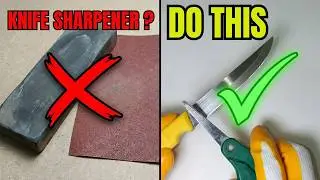 Simple way to sharpen your knife @makcyber