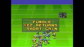 John Madden Football '93 - Packers at Seahwaks
