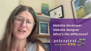 What's the difference between a website designer and a website developer?