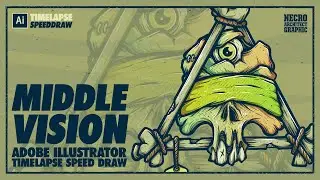 Middle Vision | Adobe Illustrator Speed Draw
