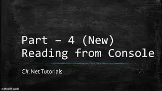 Part 4   CSharp net  New Feature Introduced in C# 6 String Interpolation || C#.Net Tutorials