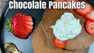 How To Make Fluffy & Delicious Chocolate Pancakes With Cocoa Powder