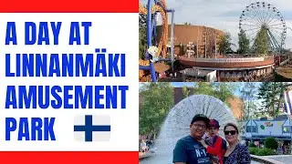 A Fun-filled Day at Linnanmäki, 2021|| Roller Coaster Rides|| Maisemajuna || Train Ride|| Helsinki||