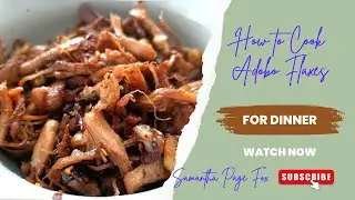 How to cook adobo flaxes 
