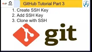 GitHub Tutorial P3 | Add SSH keys in GitHub Account | Clone GitHub Repo with SSH Auth keys