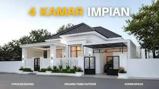 1 LANTAI, 4 KAMAR, TAPI VIBENYA KAYAK RUMAH 2 MILIAR | Modern Klasik