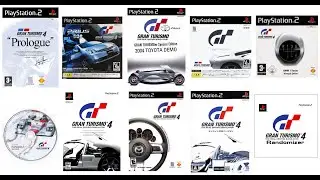 ALL the 10 EDITIONS of GRAN TURISMO 4 in one video