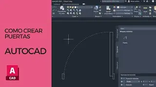 Dibujar puertas en AutoCAD para planos