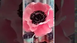 Светильник из изолона  анемон.