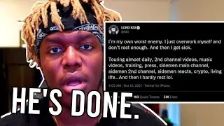 KSI WANTS TO QUIT THE INTERNET...THIS IS WHY
