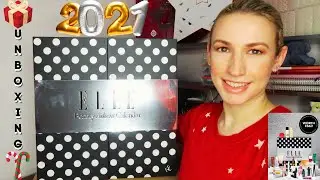 ELLE BEAUTY ADVENT CALENDAR 2021 UNBOXING