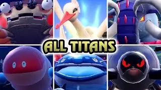 Pokémon Scarlet & Violet - All Titan Pokémon Battle