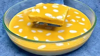 Creamy Toffee Pudding Recipe | Toffee Pudding Dessert | Eggless Dessert