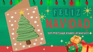 🎄 Feliz Navidad y Próspero Año Nuevo | Hermosa Tarjeta Navideña Animada ⭐