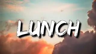 Billie Eilish - LUNCH (Lyrics) [4k]
