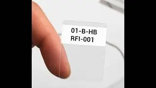 Etiket Sanatı - 14B-18S Kablo Etiketi - Cable Label-Yapışkan Kablo Etiketi