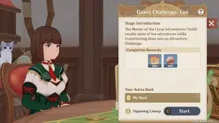 [Genshin Impact] Genius Invokasion TCG • Guest Challenge: Lan